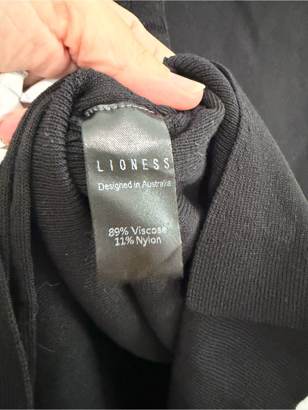 Lioness Black One-Shoulder Mini Dress - Picture 9 of 9